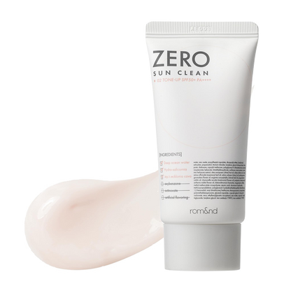 ROMAND Zero Sun Clean SPF 50+, PA++++ [2 Color To Choose]