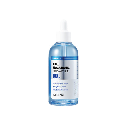 WELLAGE Real Hyaluronic Blue Ampoule
