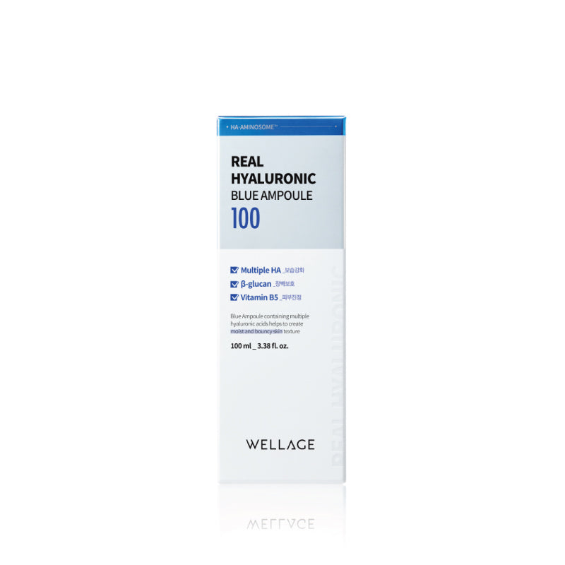 WELLAGE Real Hyaluronic Blue Ampoule