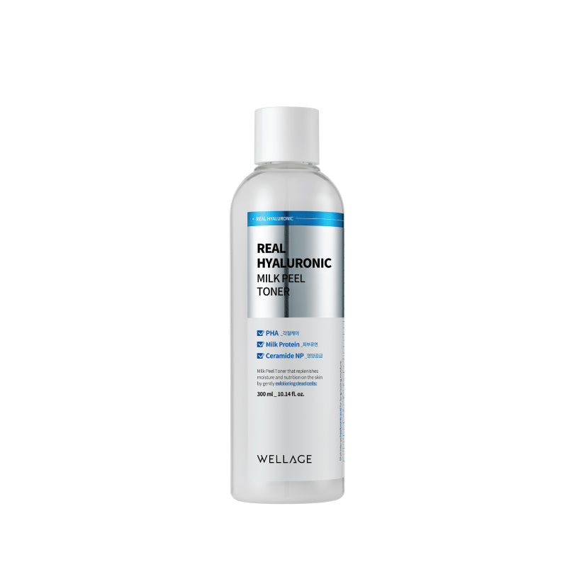 WELLAGE Real Hyaluronic Milkpeel Toner