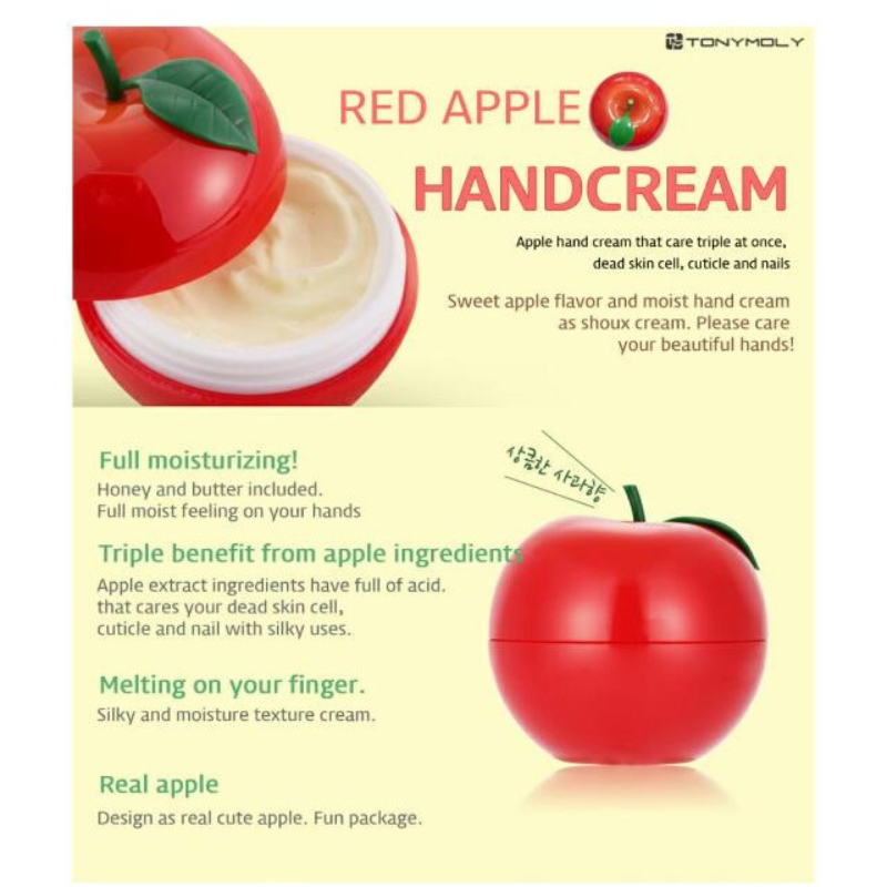 TONY MOLY Hand Cream - Red Apple