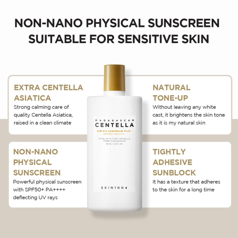 [SKIN1004 1+1 EVENT] Madagascar Centella Air-Fit Suncream Plus 50ml