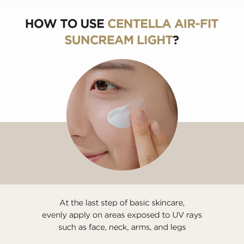 SKIN1004 Madagascar Centella Air-fit Suncream Light 50ml