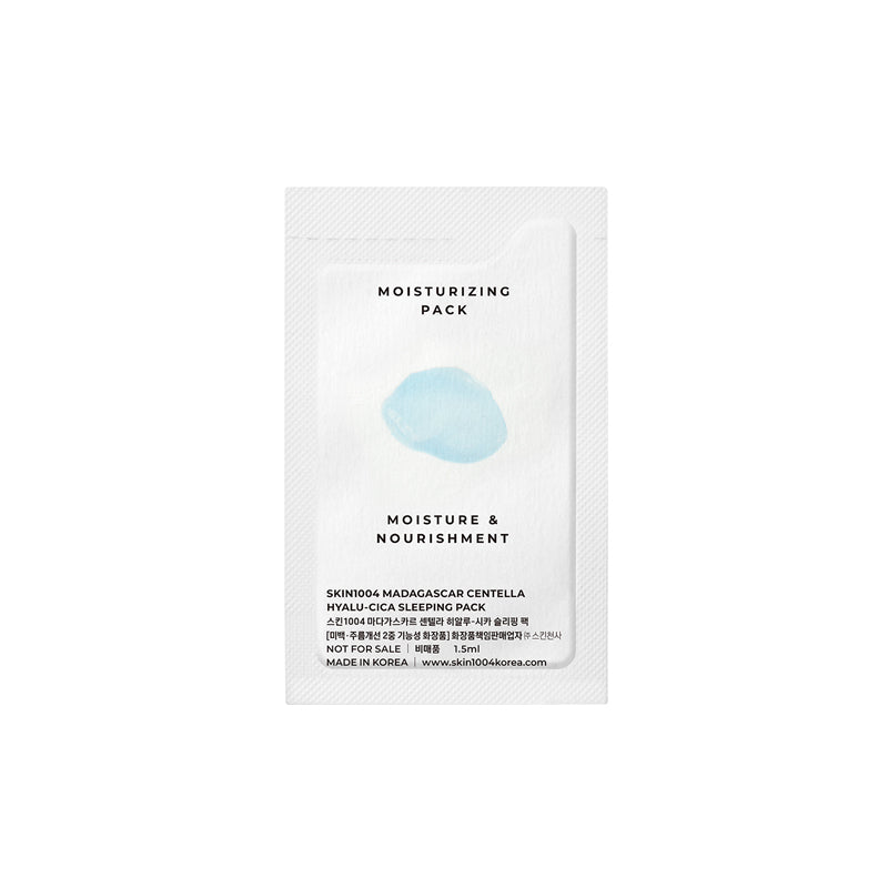 SKIN1004 Madagascar Centella Hyalu-Cica Sleeping Pack 1.5ml (Sachets)