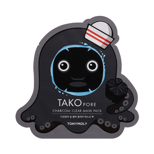 TONY MOLY TakoPore Charcoal Clear Mask Pack
