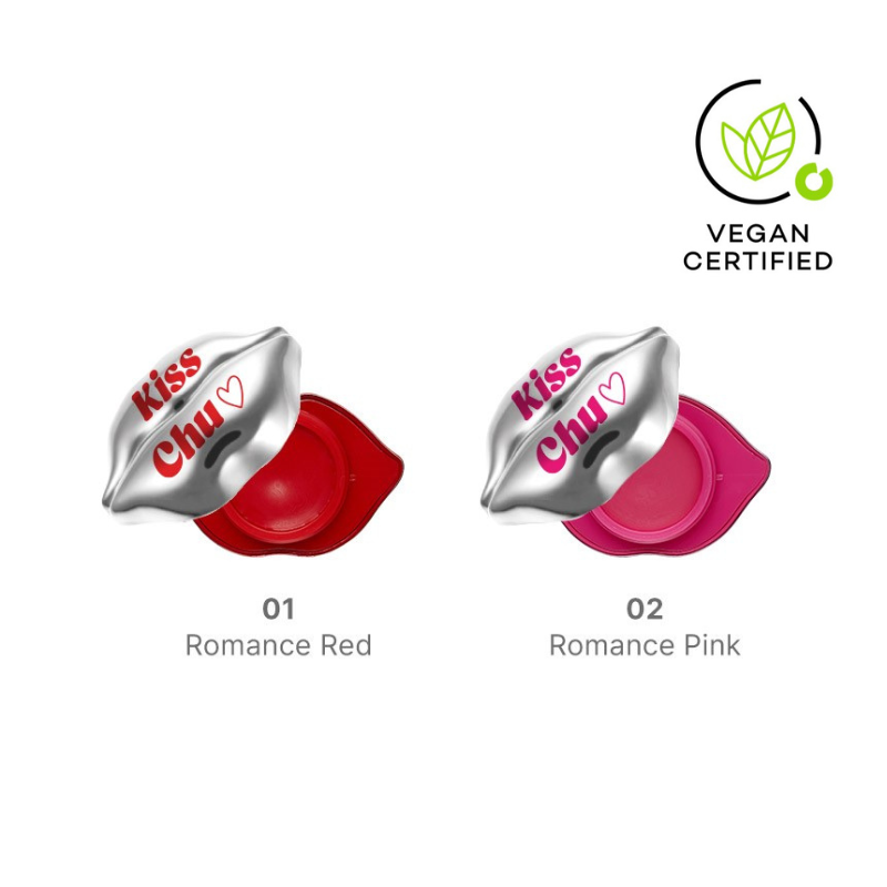 TONY MOLY Kiss Chu Lip Balm [2 Colors to Choose]