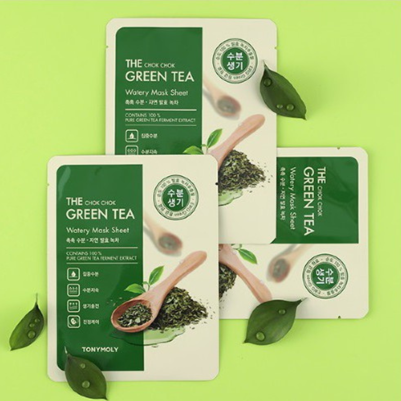 TONY MOLY The Chok Chok Green Tea Watery Mask Sheet