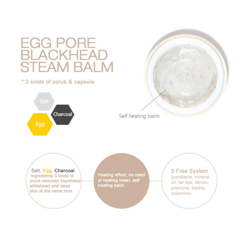 TONY MOLY Egg Pore Blackhead Steam Balm