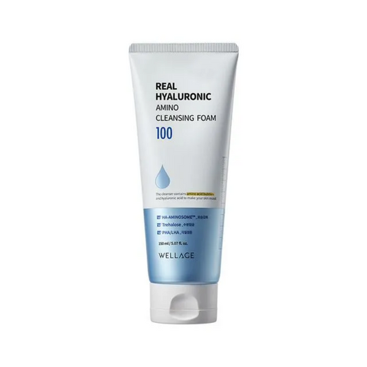 WELLAGE Real Hyaluronic Amino Cleansing Foam 100 150ml