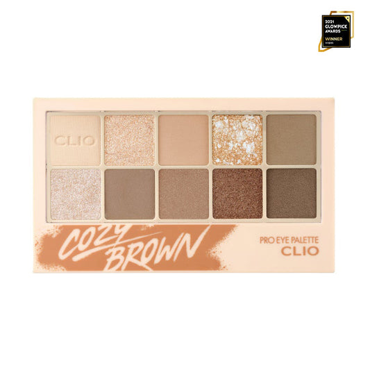 CLIO Pro Eye Palette #10 Cozy Brown