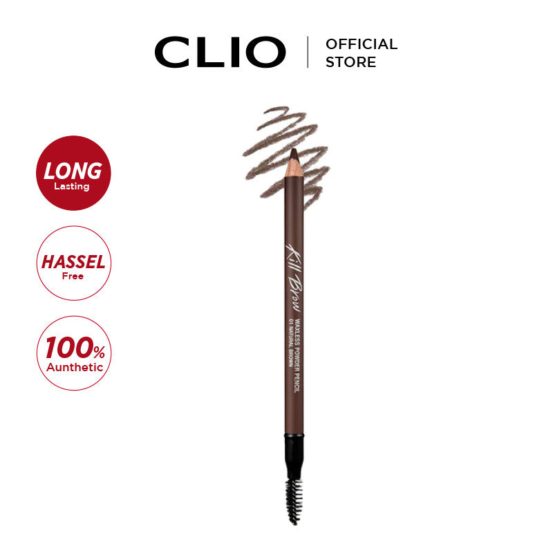 CLIO Kill Brow Waxless Powder Pencil [5 Colors to Choose]