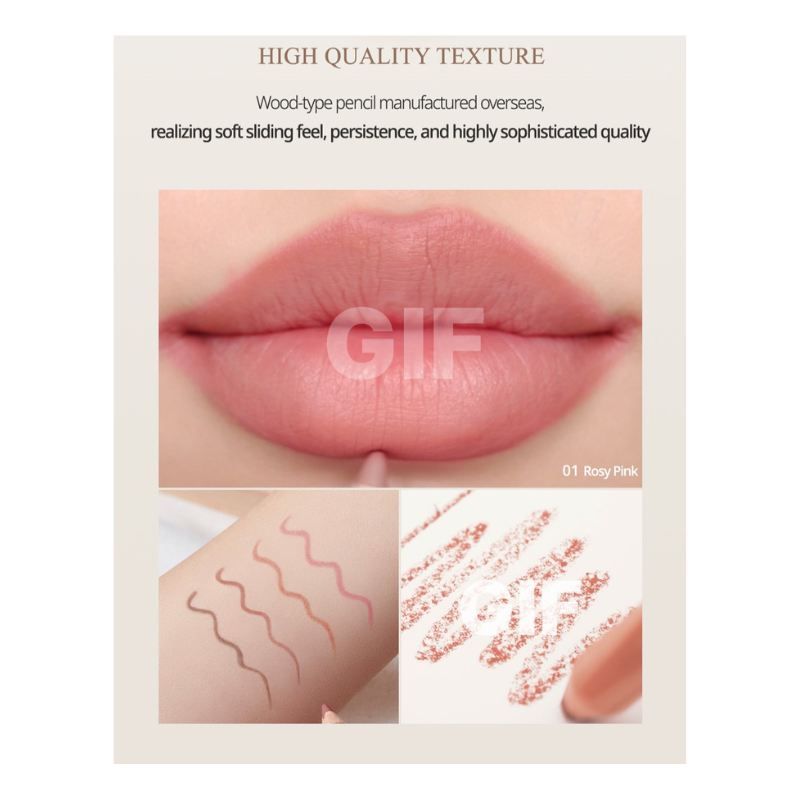 CLIO Velvet Lip Pencil Set - 6 Color to Choose